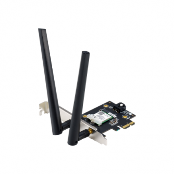Asus | Wi-Fi Adapter, Tri-Band, Wi-Fi 6E Adapter | PCE-AXE5400 | 802.11ax | 574/2402/2042 Mbit/s | Mesh Support No | MU-MiMO No | No mobile broadband | 36 month(s)