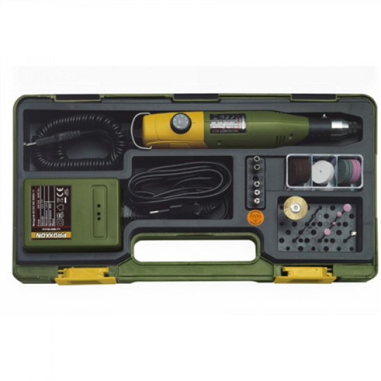 PROXXON | Model building and engraving set with MICROMOT drill/grinder 60/E