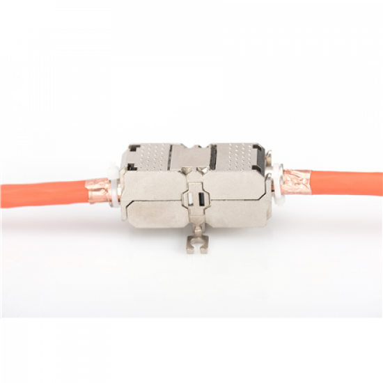 DN-93909 | Field Termination Coupler CAT 6A, 500 MHz for AWG 22-26, fully shielded, keyst. design, 26x35x80