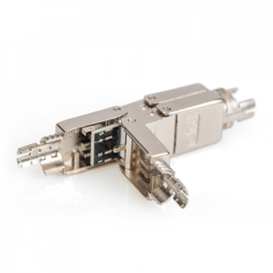 DN-93912 | Field Termination Coupler CAT 6A, 500 MHz for AWG 22-26, fully shielded with metal srew cap
