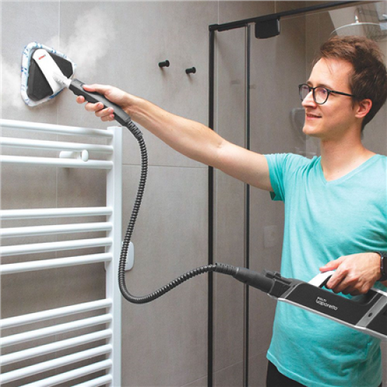 Polti | Steam mop with integrated portable cleaner | PTEU0306 Vaporetto SV650 Style 2-in-1 | Power 1500 W | Steam pressure Not Applicable bar | Water tank capacity 0.5 L | Red/White