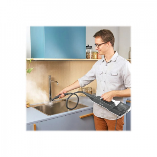 Polti | Steam mop with integrated portable cleaner | PTEU0304 Vaporetto SV610 Style 2-in-1 | Power 1500 W | Steam pressure Not Applicable bar | Water tank capacity 0.5 L | Grey/White