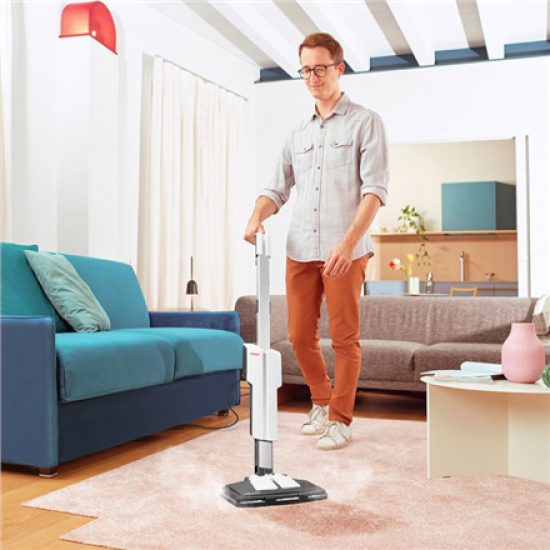 Polti | Steam mop with integrated portable cleaner | PTEU0304 Vaporetto SV610 Style 2-in-1 | Power 1500 W | Steam pressure Not Applicable bar | Water tank capacity 0.5 L | Grey/White