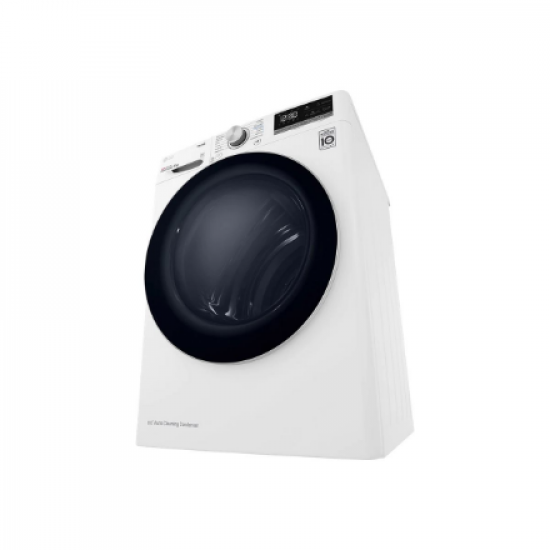 LG | Dryer Machine | RH80V3AV6N | Energy efficiency class D | Front loading | 8 kg | LED | Depth 69 cm | Wi-Fi | White