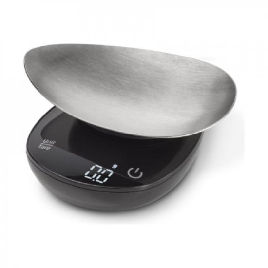 Caso | Precision Weighing Scale | FinoCompact | Maximum weight (capacity) 0.5 kg | Graduation 1 g | Display type LED | Black/Stainless Steel