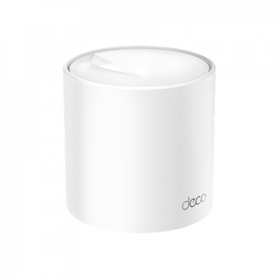 AX3000 Whole Home Mesh WiFi 6 Unit | Deco X50 (1-pack) | 802.11ax | 574+2402 Mbit/s | Ethernet LAN (RJ-45) ports 3 | Mesh Support Yes | MU-MiMO Yes | No mobile broadband | Antenna type Internal