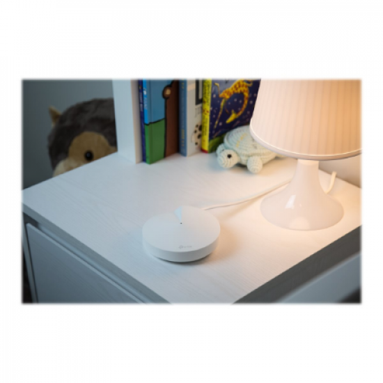 AC1300 Whole Home Mesh Wi-Fi System | Deco M5 (3-pack) | 802.11ac | 867+400 Mbit/s | 10/100/1000 Mbit/s | Ethernet LAN (RJ-45) ports 2 | Mesh Support Yes | MU-MiMO Yes | No mobile broadband | Antenna type 4xInternal per Deco uni