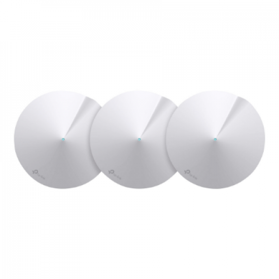 AC1300 Whole Home Mesh Wi-Fi System | Deco M5 (3-pack) | 802.11ac | 867+400 Mbit/s | 10/100/1000 Mbit/s | Ethernet LAN (RJ-45) ports 2 | Mesh Support Yes | MU-MiMO Yes | No mobile broadband | Antenna type 4xInternal per Deco uni