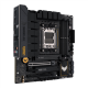 Asus | TUF GAMING B650M-PLUS | Processor family AMD | Processor socket  AM5 | DDR5 DIMM | Memory slots 4 | Supported hard disk drive interfaces 	SATA, M.2 | Number of SATA connectors 4 | Chipset AMD B650 | micro-ATX