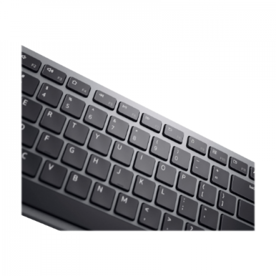Dell | Keyboard | KB700 | Keyboard | Wireless | US | Titan Gray | 2.4 GHz, Bluetooth 5.0