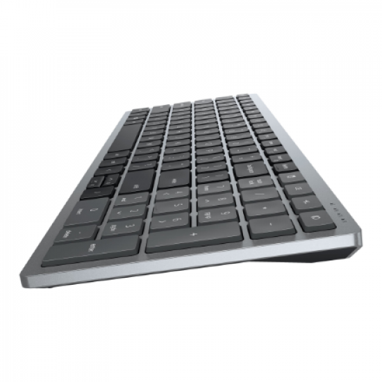 Dell | Keyboard | KB740 | Keyboard | Wireless | Russian | Titan Gray | 2.4 GHz, Bluetooth 5.0 | 506 g