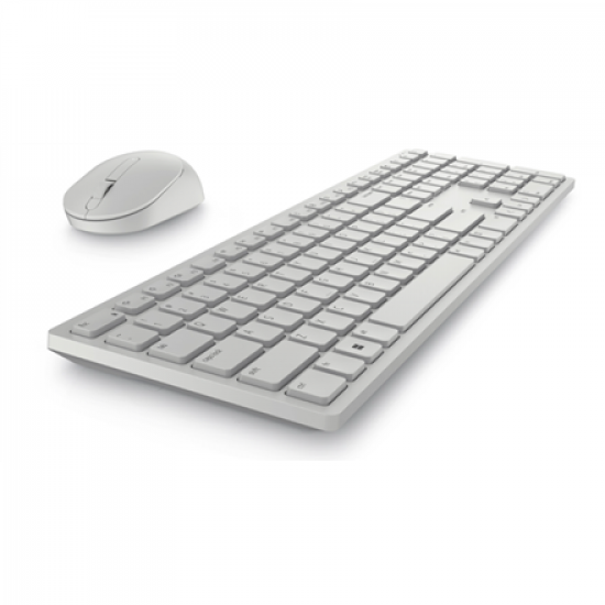 Dell | Keyboard and Mouse | KM5221W Pro | Keyboard and Mouse Set | Wireless | Mouse included | US | White | 2.4 GHz