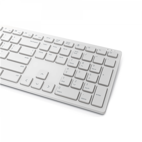 Dell | Keyboard and Mouse | KM5221W Pro | Keyboard and Mouse Set | Wireless | Mouse included | US | White | 2.4 GHz