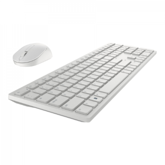Dell | Keyboard and Mouse | KM5221W Pro | Keyboard and Mouse Set | Wireless | Mouse included | US | White | 2.4 GHz