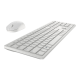 Dell | Keyboard and Mouse | KM5221W Pro | Keyboard and Mouse Set | Wireless | Mouse included | US | White | 2.4 GHz