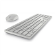 Dell | Keyboard and Mouse | KM5221W Pro | Keyboard and Mouse Set | Wireless | Mouse included | Russian | White | 2.4 GHz