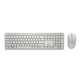 Dell | Keyboard and Mouse | KM5221W Pro | Keyboard and Mouse Set | Wireless | Mouse included | Russian | White | 2.4 GHz