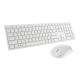 Dell | Keyboard and Mouse | KM5221W Pro | Keyboard and Mouse Set | Wireless | Mouse included | Russian | White | 2.4 GHz