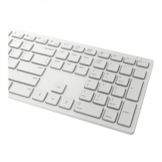 Dell | Keyboard and Mouse | KM5221W Pro | Keyboard and Mouse Set | Wireless | Mouse included | Russian | White | 2.4 GHz