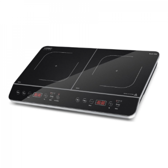Caso | Hob | Touch 3500 | Induction | Number of burners/cooking zones 2 | Touch control | Timer | Black | Display