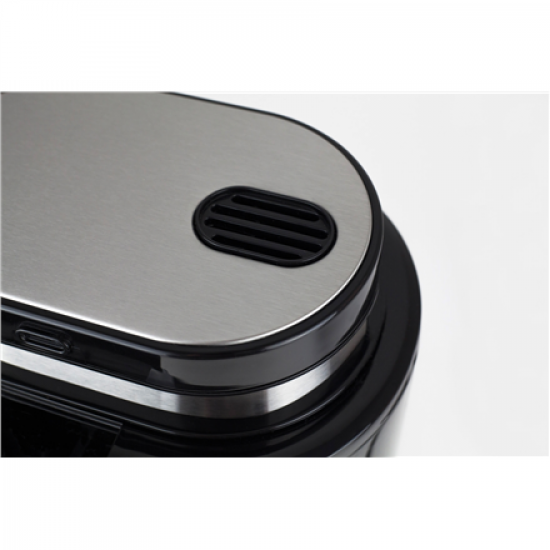 Caso | Design Compact Coffee Maker with Grinder | Pump pressure Not applicable bar | 600 W | Manual | Black/Stainless steel