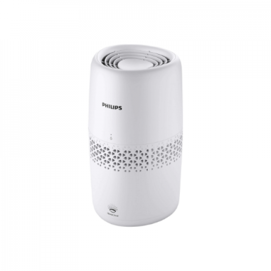Philips | Air Humidifier | HU2510/10 | Humidifier | 11 W | Water tank capacity 2 L | Suitable for rooms up to 31 m² | NanoCloud technology | Humidification capacity 190 ml/hr | White