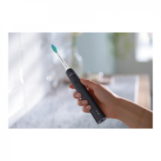 Philips | Electric Toothbrush | HX3673/14 Sonicare 3100 Sonic | Rechargeable | For adults | Number of brush heads included 1 | Number of teeth brushing modes 1 | Sonic technology | Black