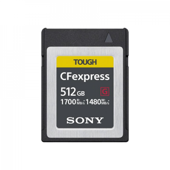 Sony | CEB-G Series CFexpress Type B Memory Card | CEBG512.SYM | 512 GB | CF-express