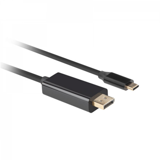 Lanberg | USB-C to DisplayPort Cable | CA-CMDP-10CU-0010-BK | 1 m