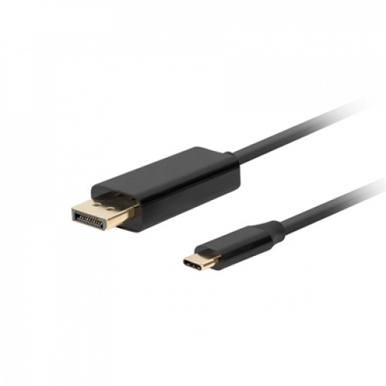 Lanberg | USB-C to DisplayPort Cable | CA-CMDP-10CU-0018-BK | Black | 1.8 m