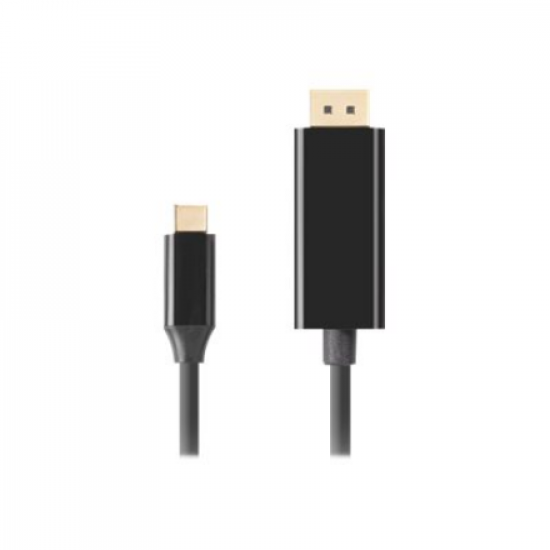 Lanberg | USB-C to DisplayPort Cable | CA-CMDP-10CU-0018-BK | Black | 1.8 m