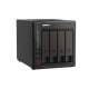 QNAP | 4-Bay desktop NAS | TS-453E-8G | Up to 4 HDD/SSD Hot-Swap | Intel Celeron | J6412 Quad-Core | Processor frequency 2.6 GHz | 8 GB