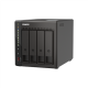 QNAP | 4-Bay desktop NAS | TS-453E-8G | Up to 4 HDD/SSD Hot-Swap | Intel Celeron | J6412 Quad-Core | Processor frequency 2.6 GHz | 8 GB