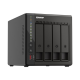 QNAP | 4-Bay desktop NAS | TS-453E-8G | Up to 4 HDD/SSD Hot-Swap | Intel Celeron | J6412 Quad-Core | Processor frequency 2.6 GHz | 8 GB