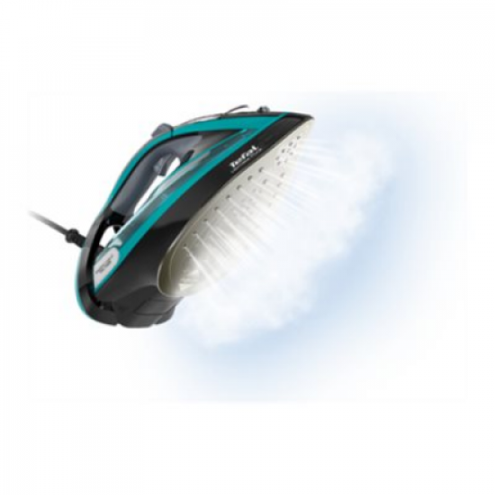 TEFAL | Ultimate Pure FV9844E0 | Steam Iron | 3200 W | Water tank capacity 350 ml | Continuous steam 60 g/min | Steam boost performance 250 g/min | Blue/Black