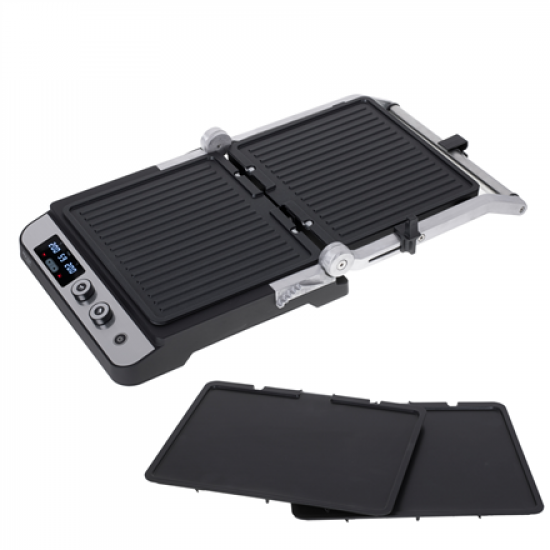 Adler | Electric Grill | AD 3059 | Table | 3000 W | Stainless steel/Black