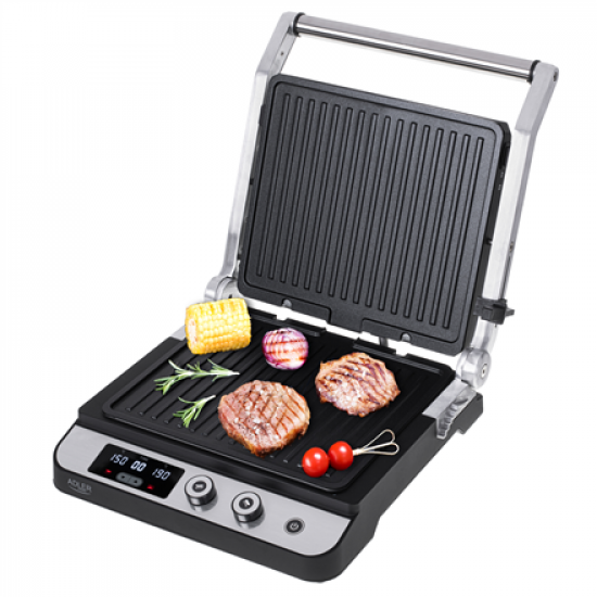 Adler | Electric Grill | AD 3059 | Table | 3000 W | Stainless steel/Black