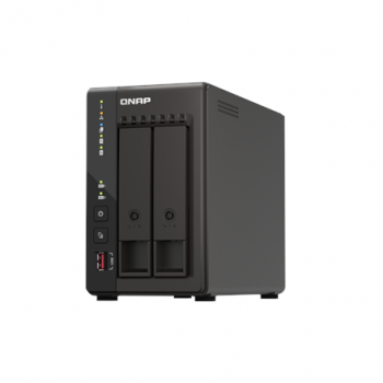 QNAP | 2-Bay desktop NAS | TS-253E-8G | Intel Celeron | J6412 4-core | Processor frequency 2.6 GHz | 8 GB