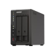 QNAP | 2-Bay desktop NAS | TS-253E-8G | Intel Celeron | J6412 4-core | Processor frequency 2.6 GHz | 8 GB