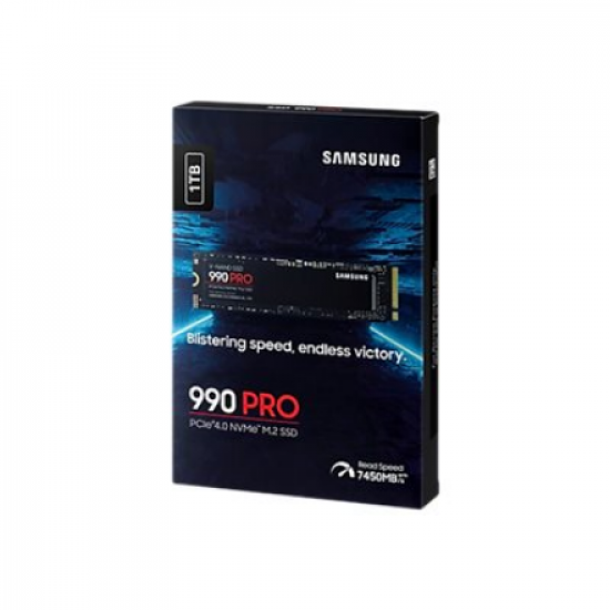 Samsung | 990 PRO | 1000 GB | SSD form factor M.2 2280 | Solid-state drive interface PCIe Gen4x4 | Read speed 7450 MB/s | Write speed 6900 MB/s