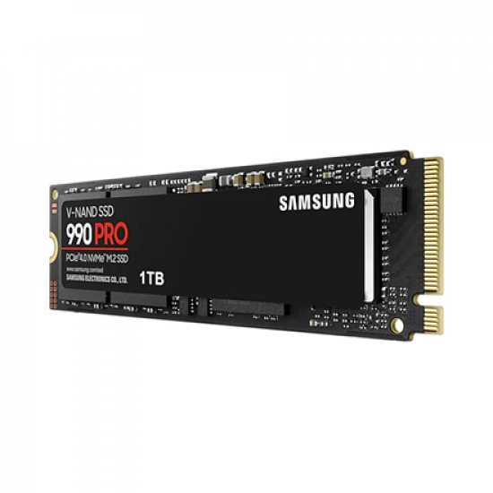 Samsung | 990 PRO | 1000 GB | SSD form factor M.2 2280 | Solid-state drive interface PCIe Gen4x4 | Read speed 7450 MB/s | Write speed 6900 MB/s
