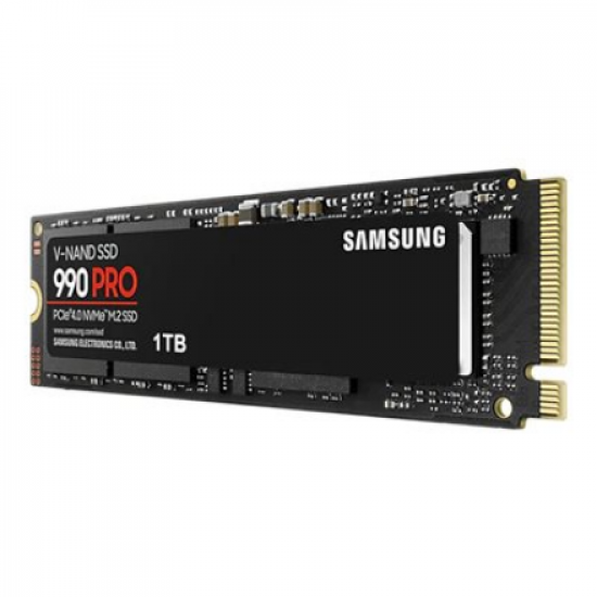 Samsung | 990 PRO | 1000 GB | SSD form factor M.2 2280 | Solid-state drive interface PCIe Gen4x4 | Read speed 7450 MB/s | Write speed 6900 MB/s