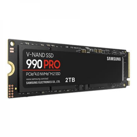 Samsung | 990 PRO | 2000 GB | SSD form factor M.2 2280 | Solid-state drive interface PCIe Gen4x4 | Read speed 7450 MB/s | Write speed 6900 MB/s