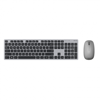 Asus | W5000 | Keyboard and Mouse Set | Wireless | Mouse included | EN | Grey | 460 g