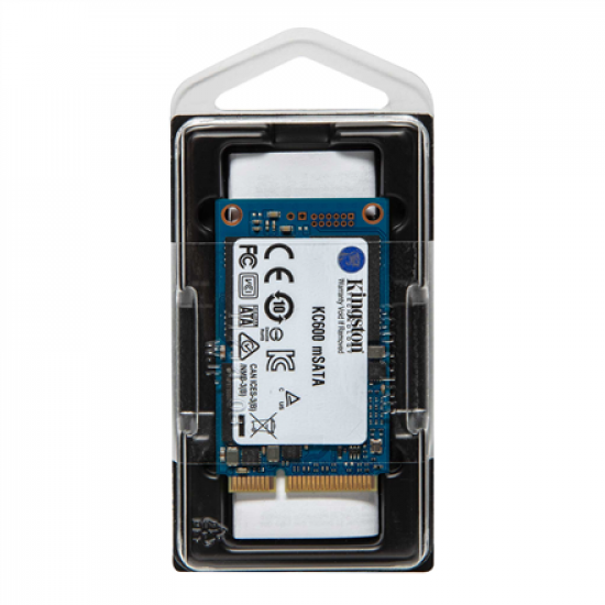 Kingston | KC600 | 1000 GB | Solid-state drive interface mSATA | Read speed 550 MB/s | Write speed 520 MB/s