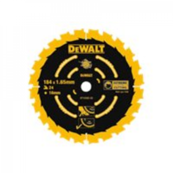 DT10302-QZ EXTREME 2nd Fix Circular Saw Blade 184mm 16mm Bore 24T