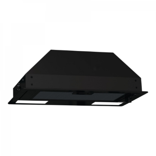 Gorenje | Hood | BHI681EB | Canopy | Energy efficiency class D | Width 58 cm | 370 m³/h | Mechanical control | LED | Black