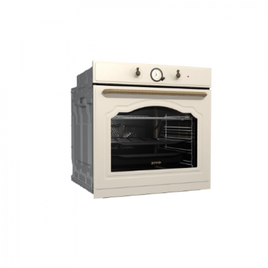 Gorenje | Oven | BOS67371CLI | 77 L | Multifunctional | EcoClean | Mechanical control | Steam function | Height 59.5 cm | Width 59.5 cm | Beige