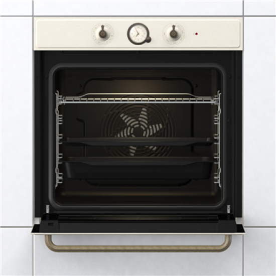 Gorenje | Oven | BOS67371CLI | 77 L | Multifunctional | EcoClean | Mechanical control | Steam function | Height 59.5 cm | Width 59.5 cm | Beige