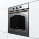 Gorenje | Oven | BOS67371CLB | 77 L | Multifunctional | EcoClean | Mechanical control | Steam function | Height 59.5 cm | Width 59.5 cm | Black